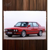 Металлическая табличка BMW M5 (E28)